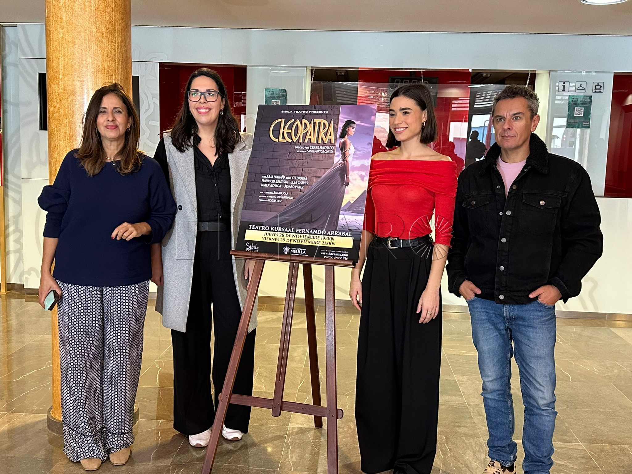 Ceres Machado presenta una versión feminista de Cleopatra