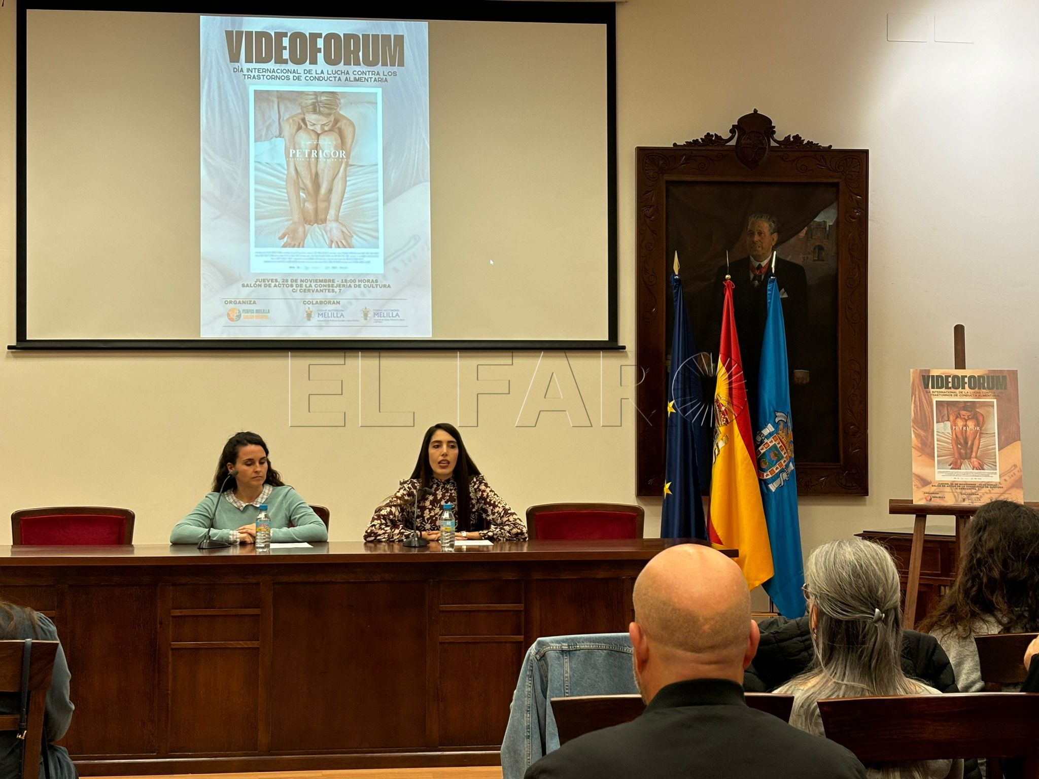Feafes Melilla sensibiliza sobre los TCA con el documental 'Petricor'