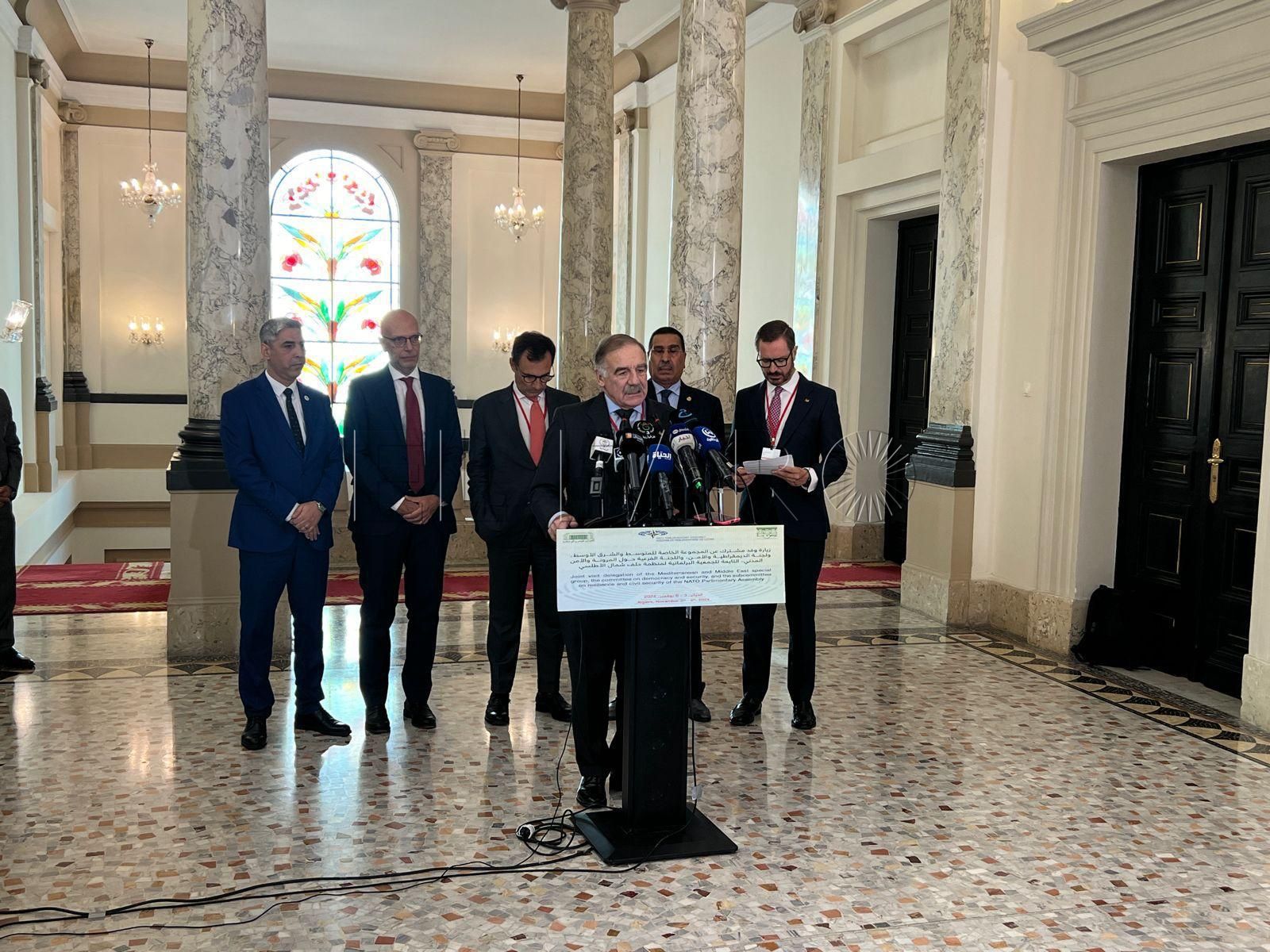 Otazu, en la Asamblea Parlamentaria de la OTAN en Argelia