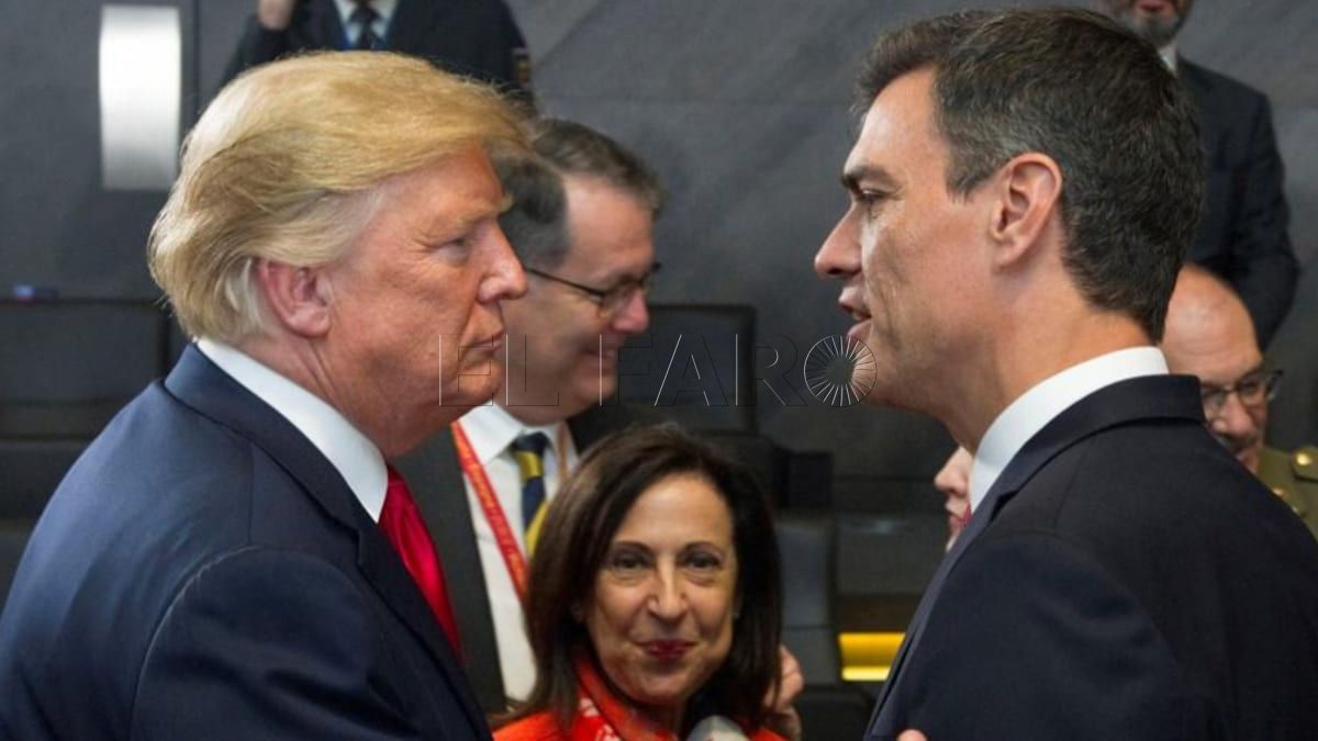 Donald Trump y Pedro Sánchez