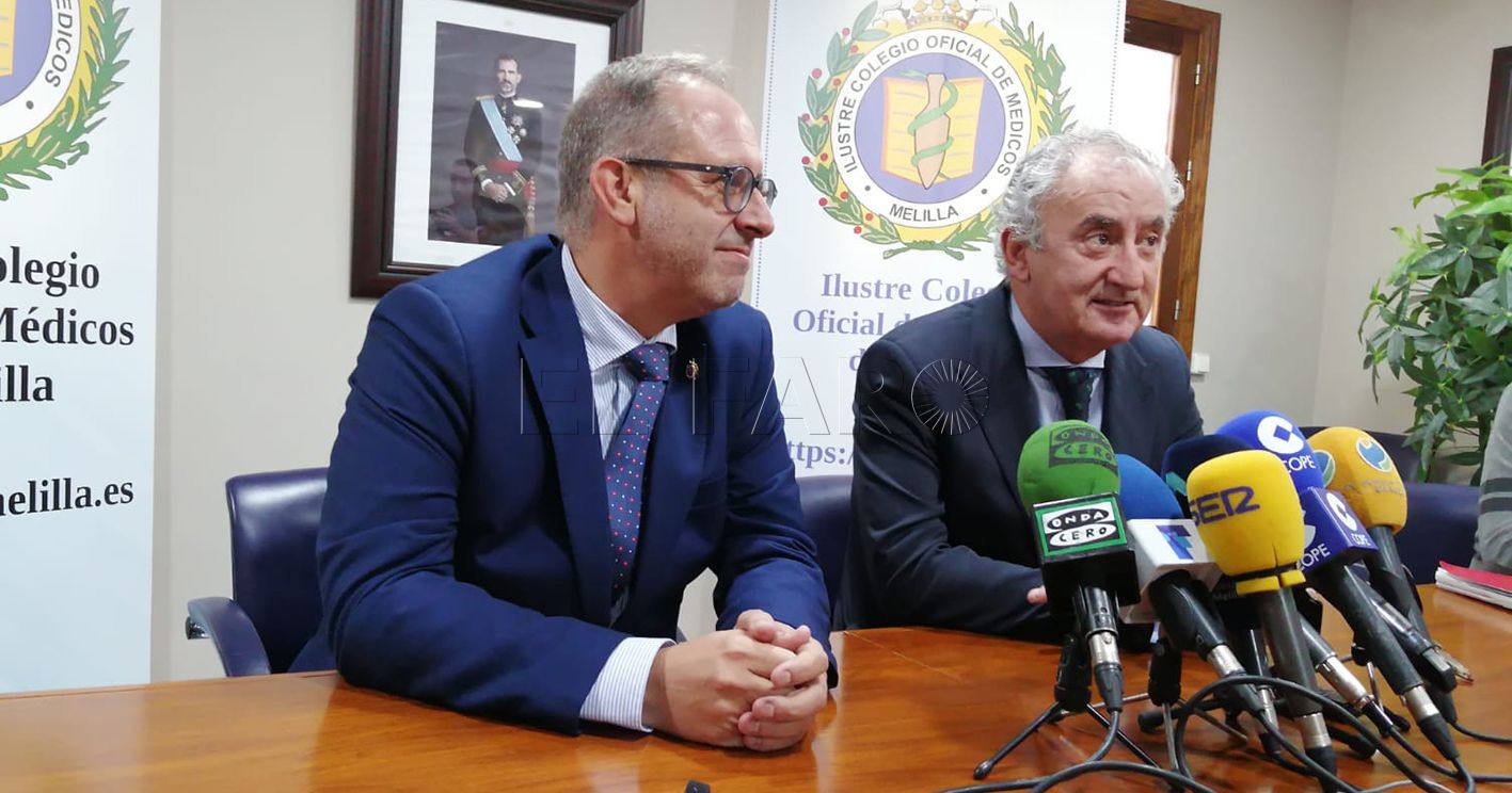 El Colegio de Médicos de España aboga por generar "atractivos" para atraer personal a Melilla