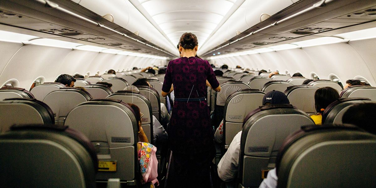 Un 63 por ciento de los pasajeros de avión se queja de la falta de espacio entre asientos