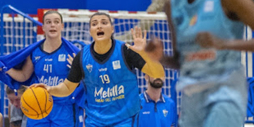 La alero murciana anotó 15 puntos en el último partido disputado, misma cifra que logró María Torreblanca y que las hizo ser las máximas anotadoras de la escuadra lasaliana.