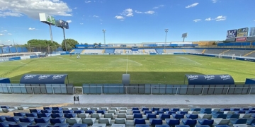 Imagen del Estadio Municipal ‘El Soto’, escenario del encuentro de este próximo domingo.