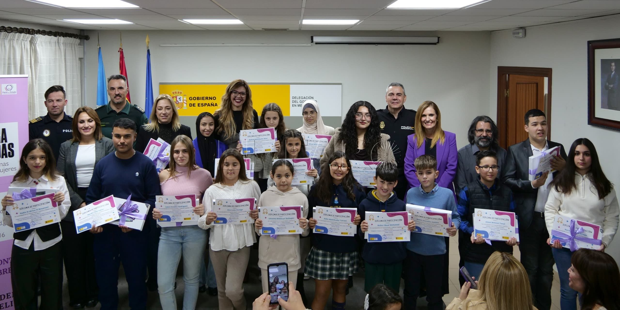 Entregados los premios del II Concurso Infantil y Juvenil por la Igualdad y Contra la Violencia de Género