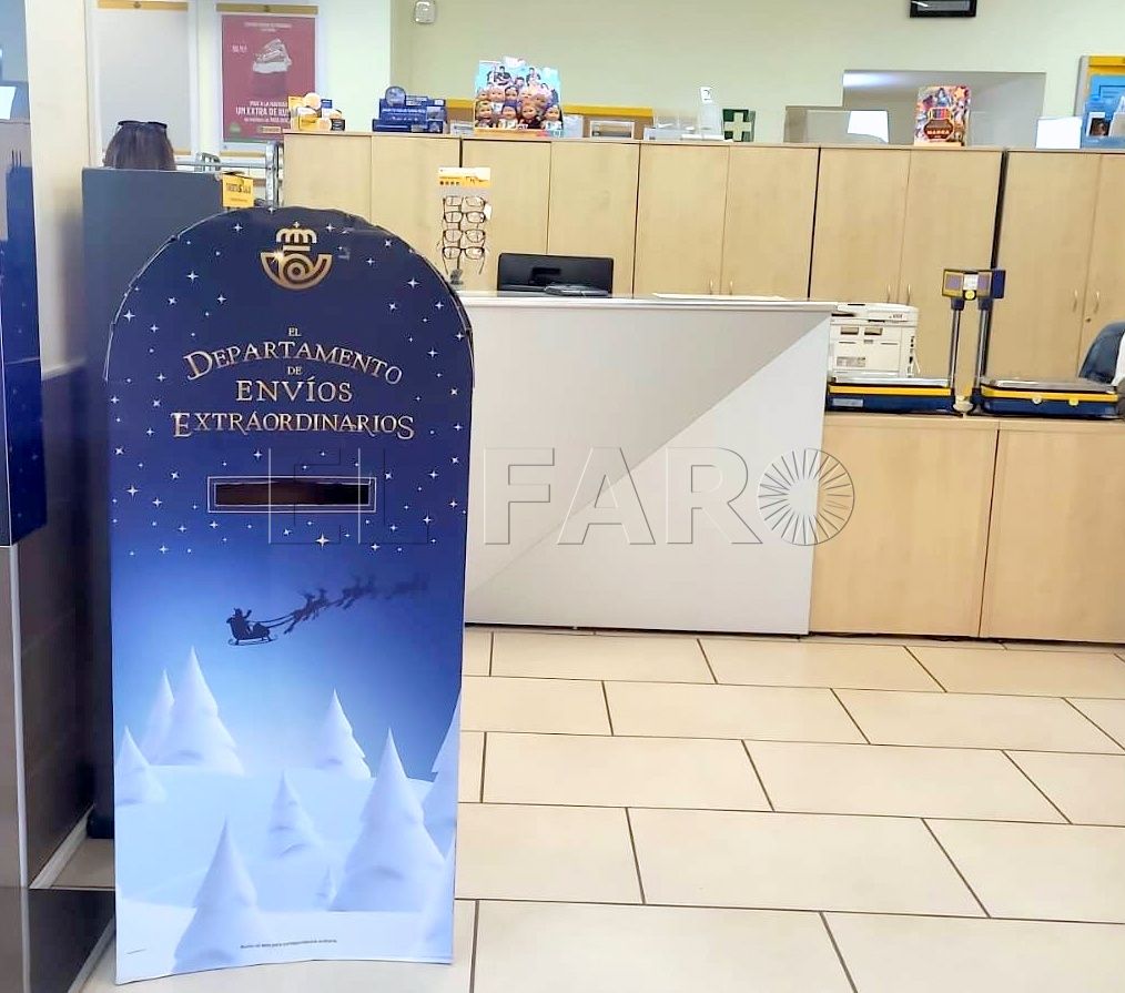 Buzón mágico para las cartas a Papá Noel y los Reyes Magos en Correos