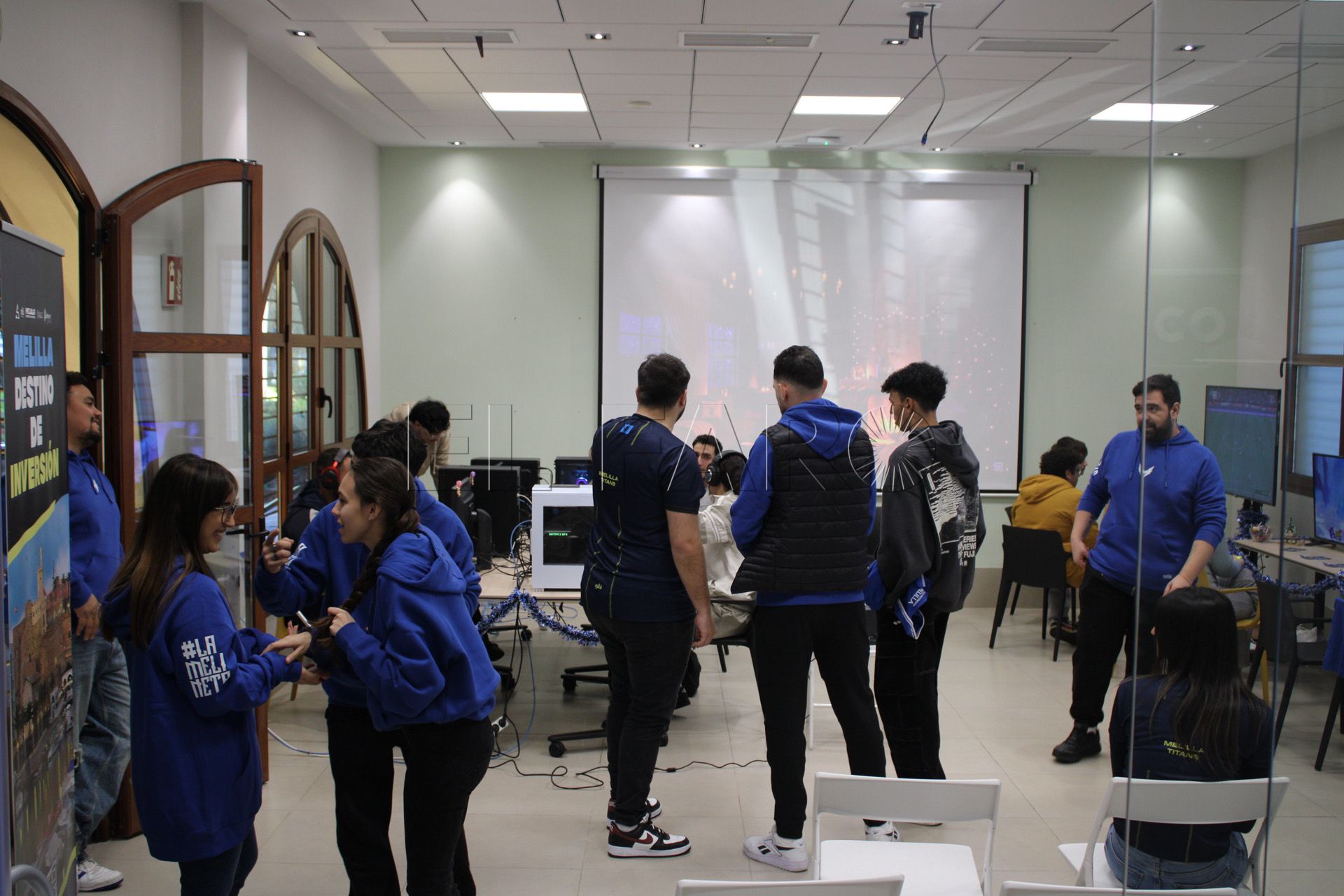 Éxito total en los talleres gaming de Melilla Titans