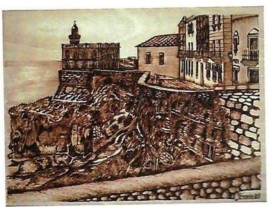 El artista melillense Francisco Peinado, presente en la revista de poesía literaria 'La Hoja Azul en Blanco'