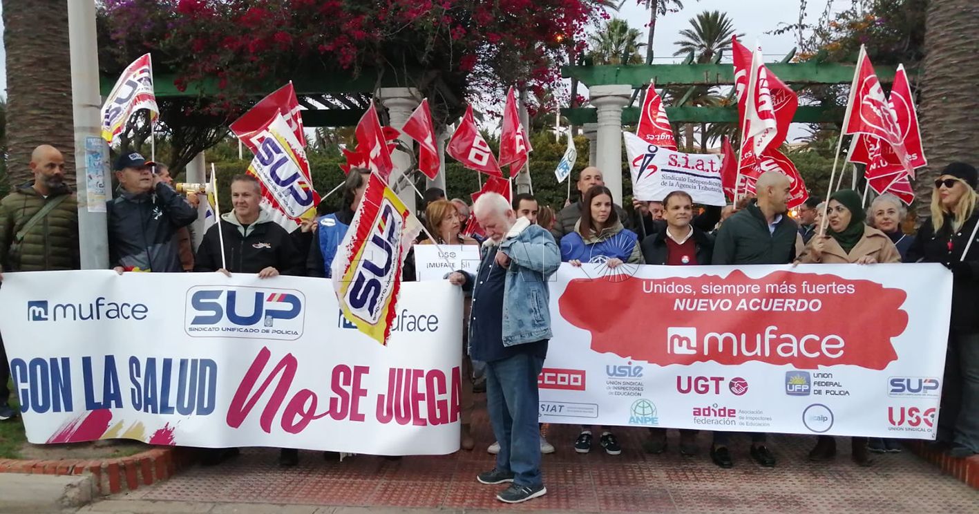 Los sindicatos lanzan un grito unánime y piden al Gobierno un plan para Muface