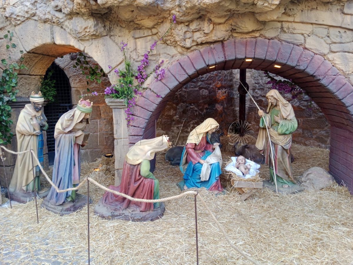 "Este es el año que mejor acogida está teniendo el Belén del Foso del Hornabeque de los últimos años"