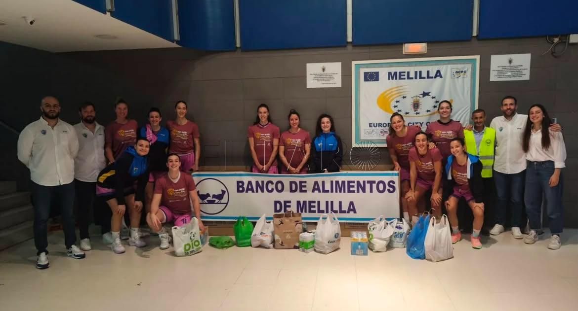 El Banco de Alimentos de Melilla ha repartido 10 toneladas de alimentos en la campaña de Navidad