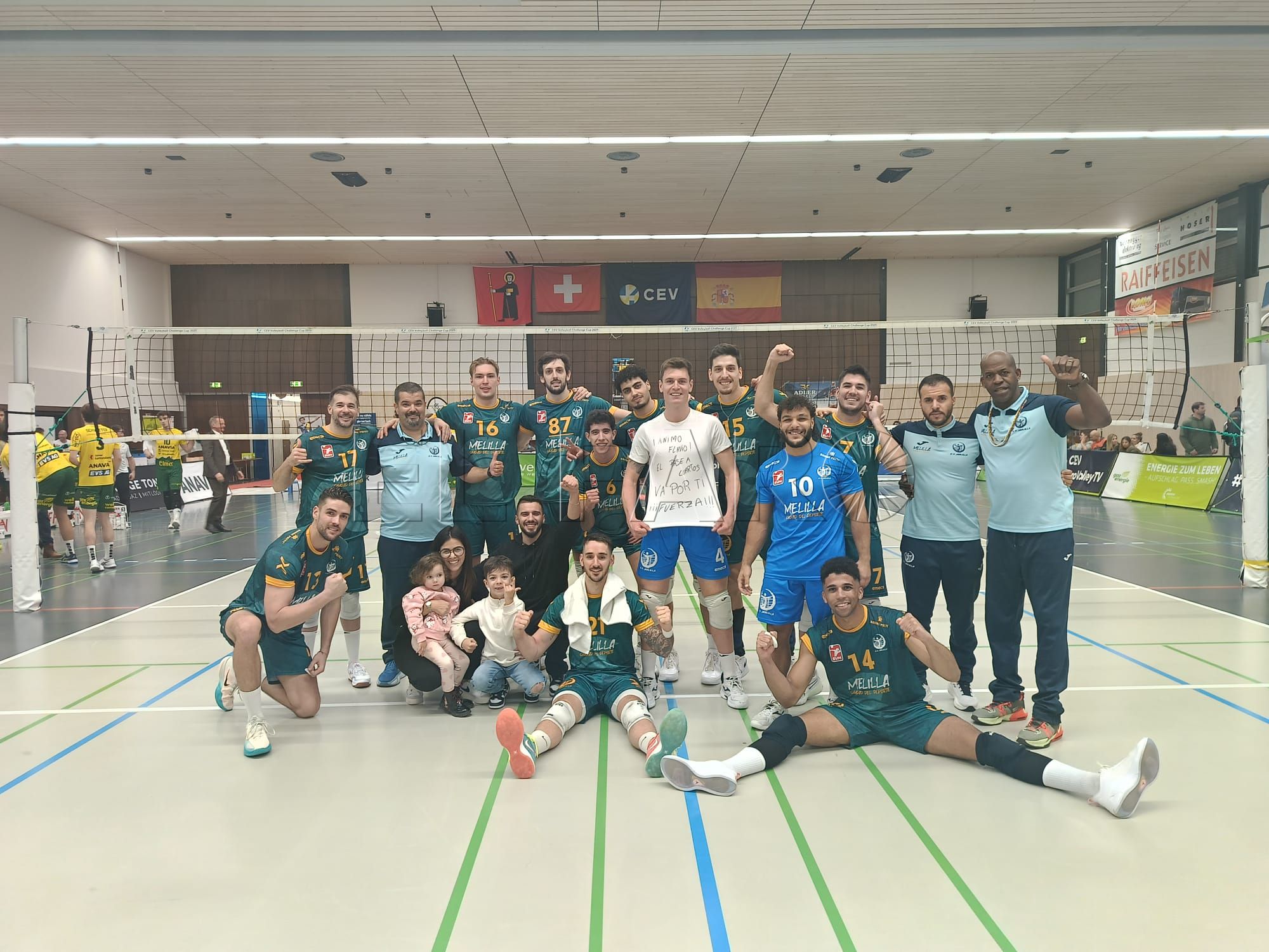 Europa, en el horizonte del CV Melilla