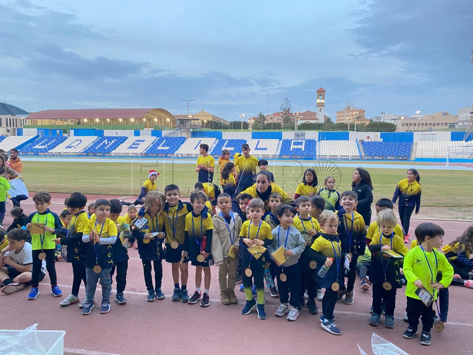 Más de un centenar de jóvenes del Club Atlético Melilla en el Trofeo de Navidad
