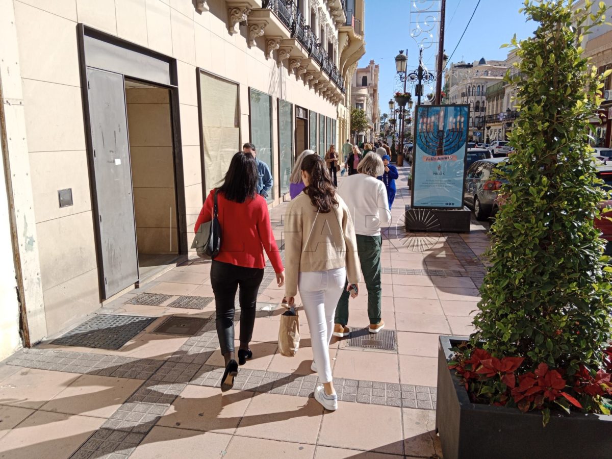 Zona Centro alcanza, solo en estas Navidades, el 30% de su facturación anual