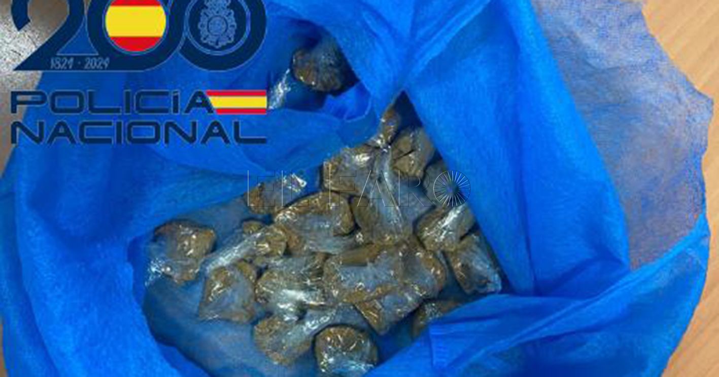 La Policía detiene en el Rastro a un persona dedicada al tráfico de 'hachís'