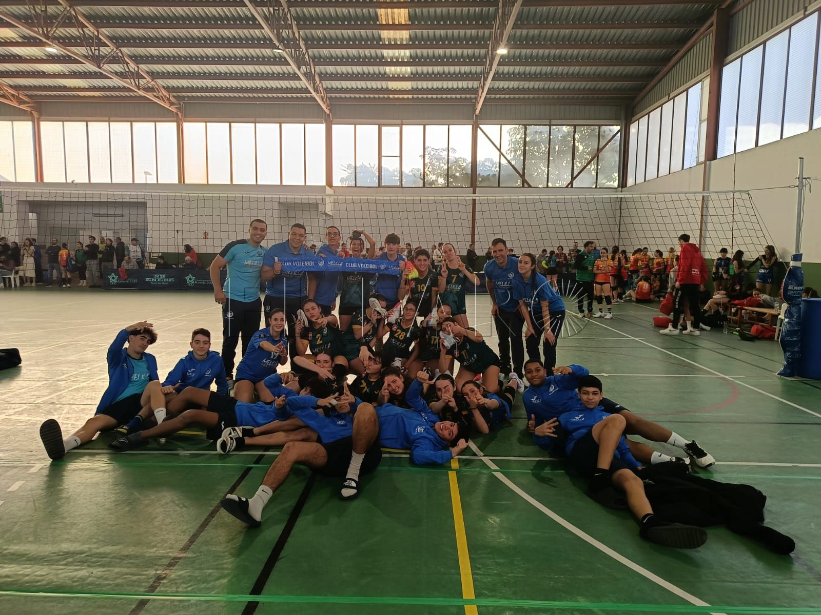 Grandísimo papel del CV Melilla en la Copa de España cadete