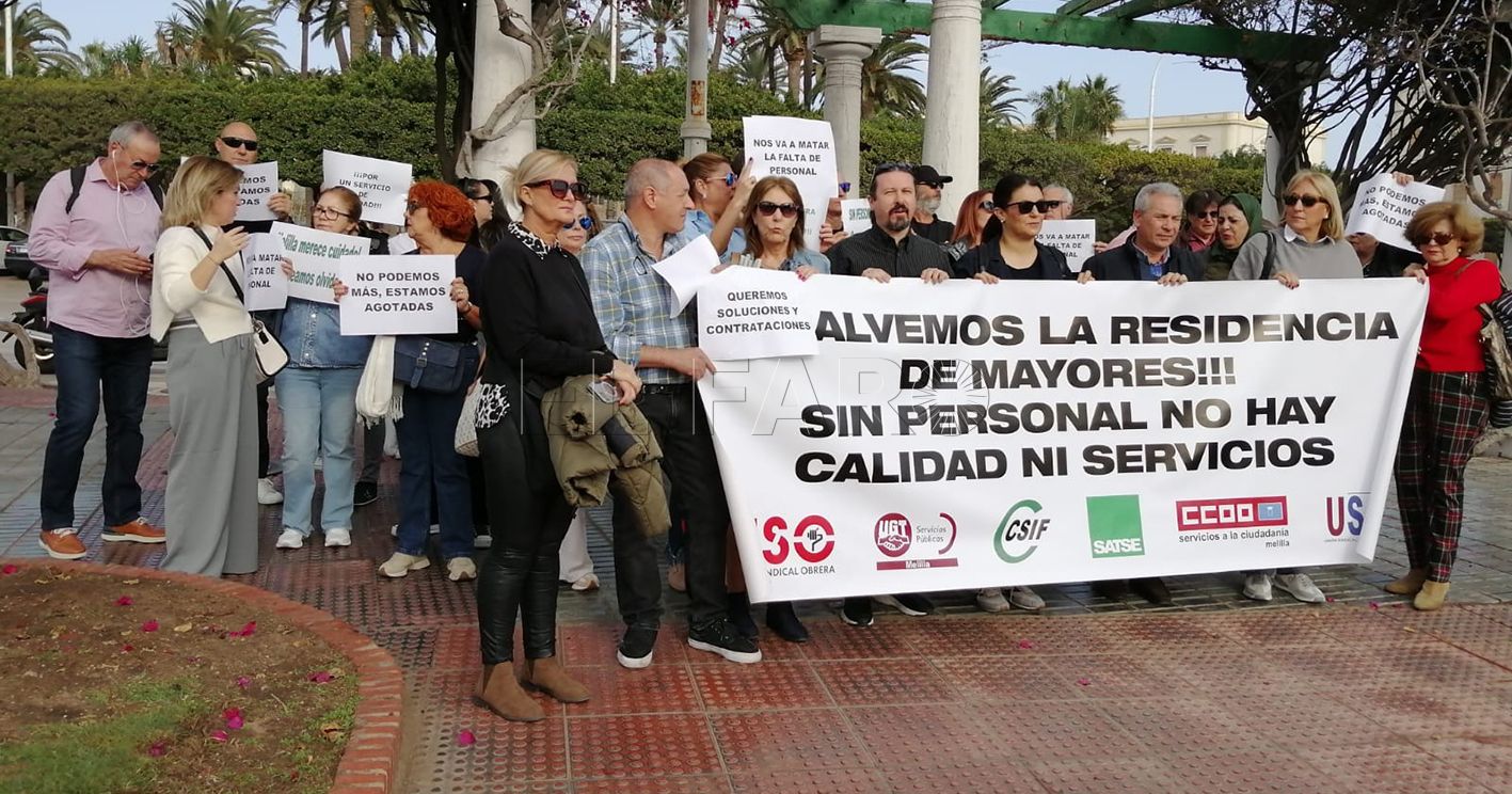 Trabajadores de la AGE protestan contra la escasez de personal de los últimos años