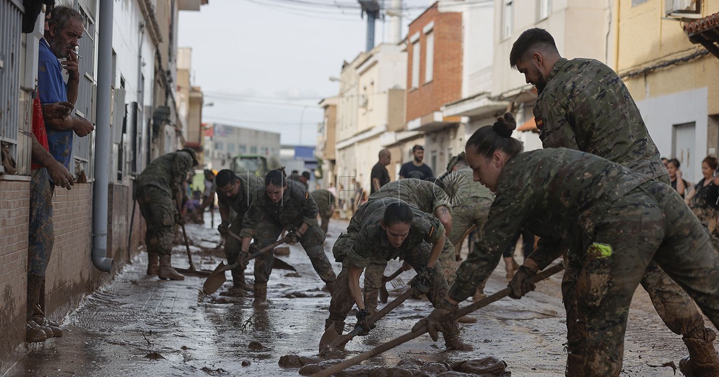 ATME pide a Defensa datos sobre militares intoxicados y heridos en la DANA
