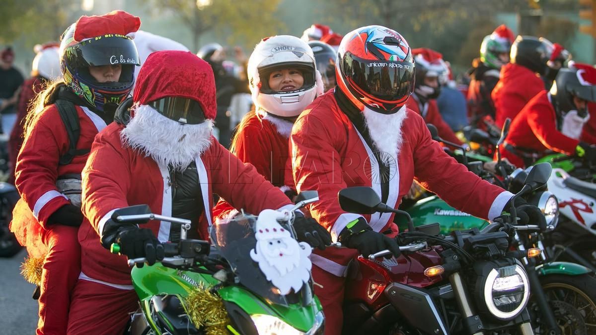 Los Ángeles Guardianes organizan la primera "papanoelada" solidaria de Melilla