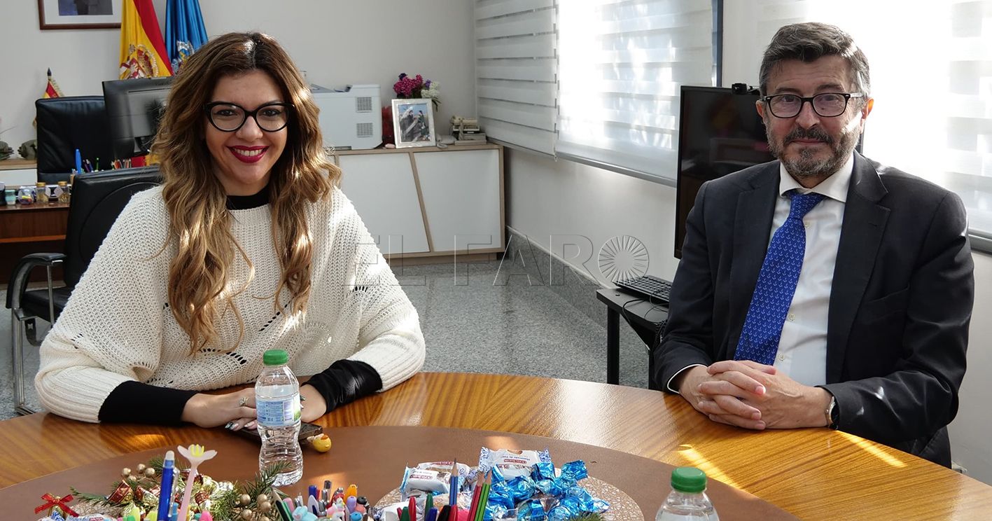 Rodríguez Dapena traslada a Moh el compromiso de Puertos del Estado con Melilla