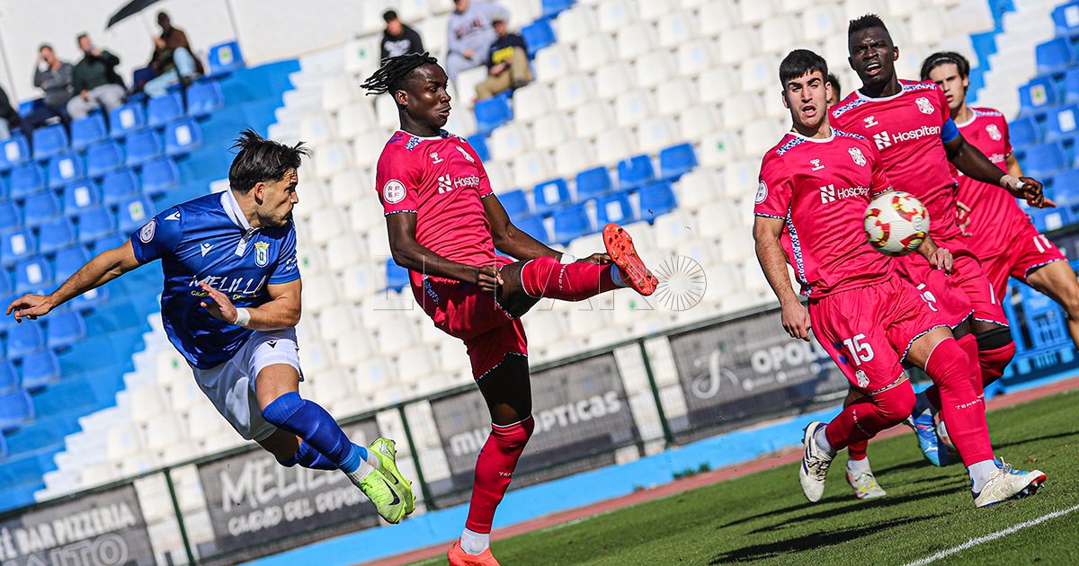 La pegada del Melilla le otorga tres puntos importantes