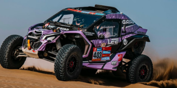 Vehículo con el que compiten De Sadeleer y Diego Ortega en el Dakar 2025.