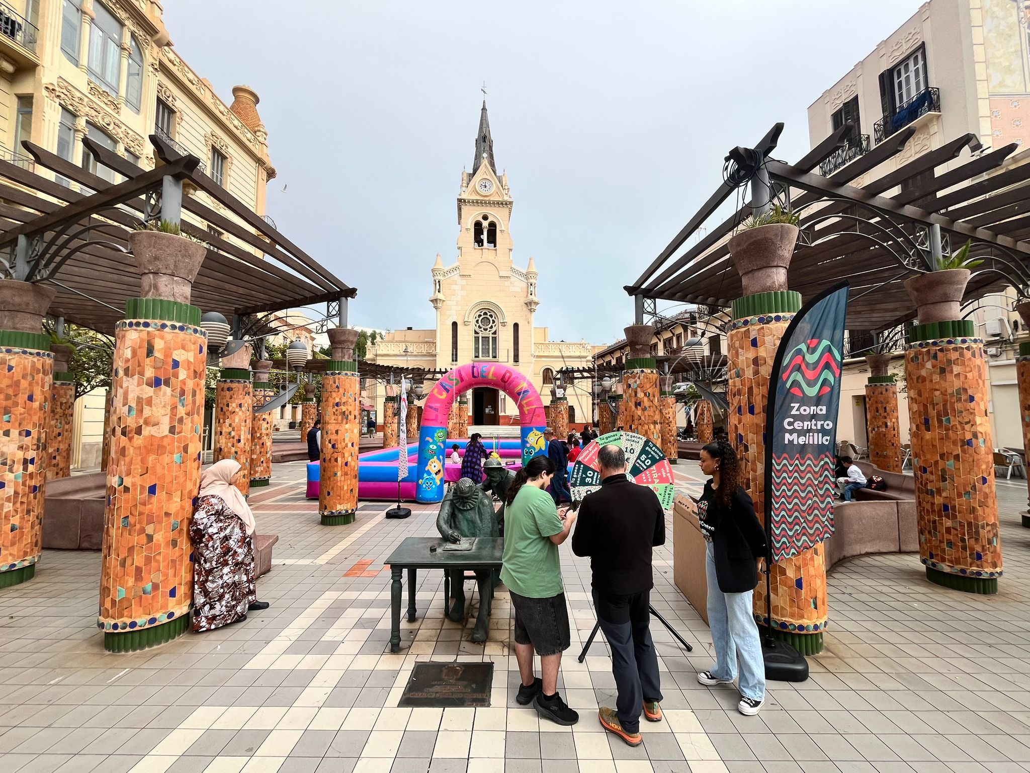 Nueva ruleta de la suerte con 500 euros de Zona Centro