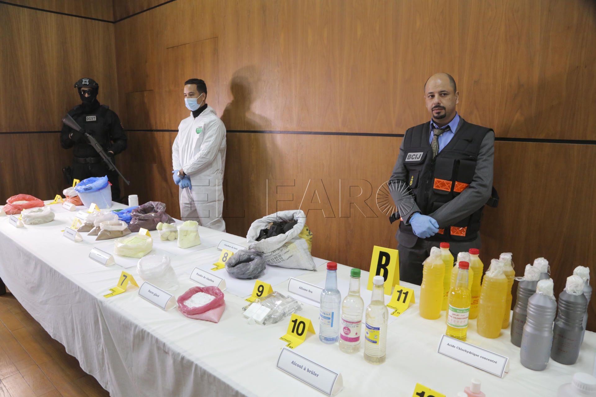 Material intervenido