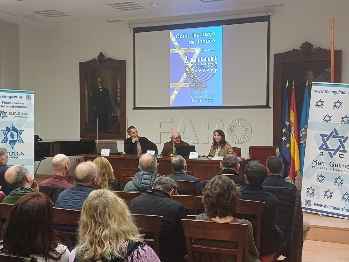 'Las luces del Januká', una reedición de la investigación sobre el pasado hebreo de Melilla
