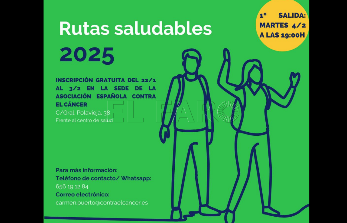 Rutas saludables 2025