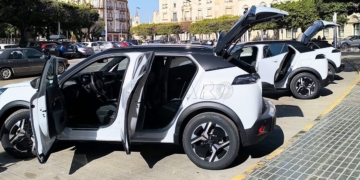 Coches eléctricos adquiridos por Medio Ambiente