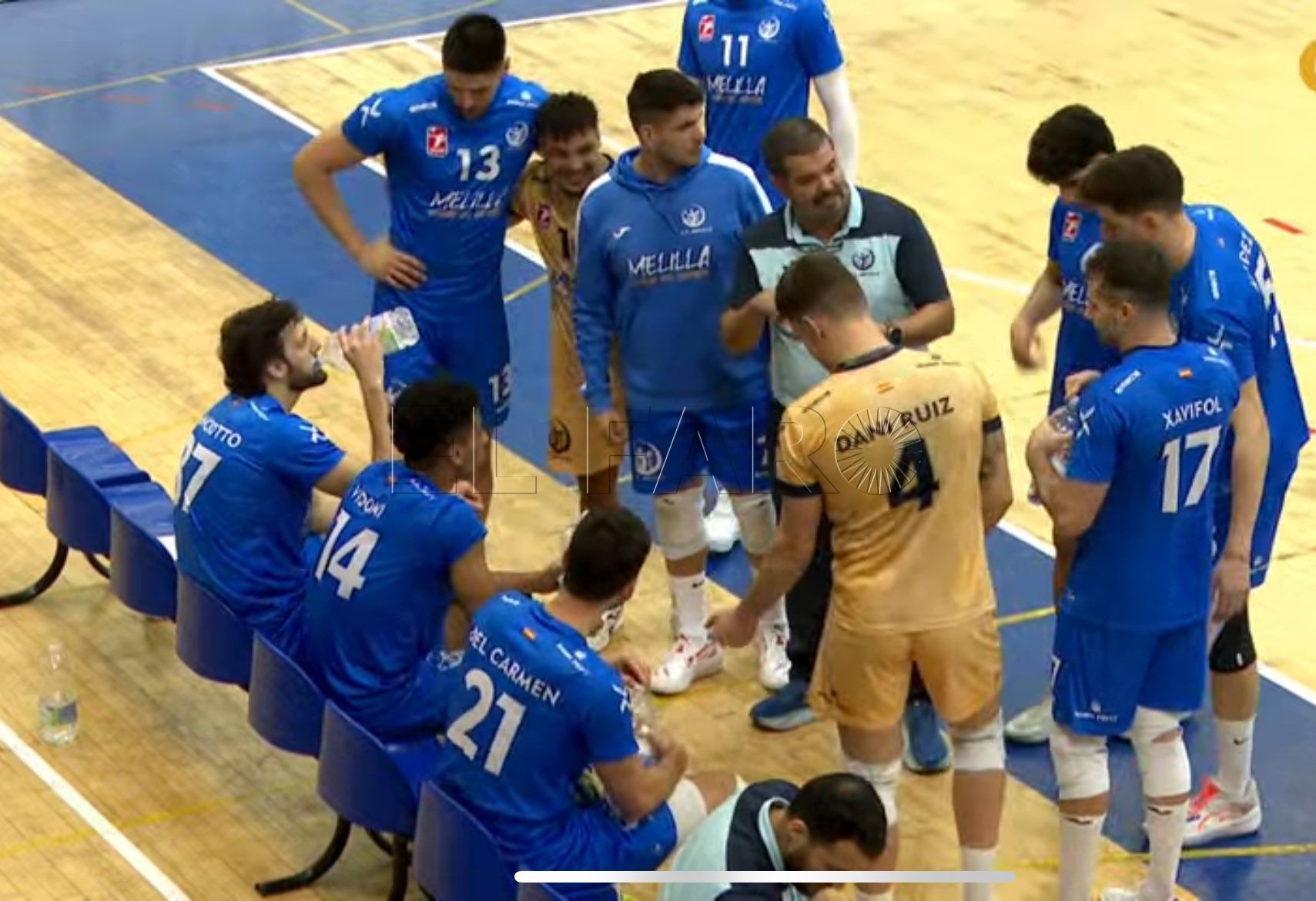 El CV Melilla cae un partido de nivel ante el Pamesa Teruel