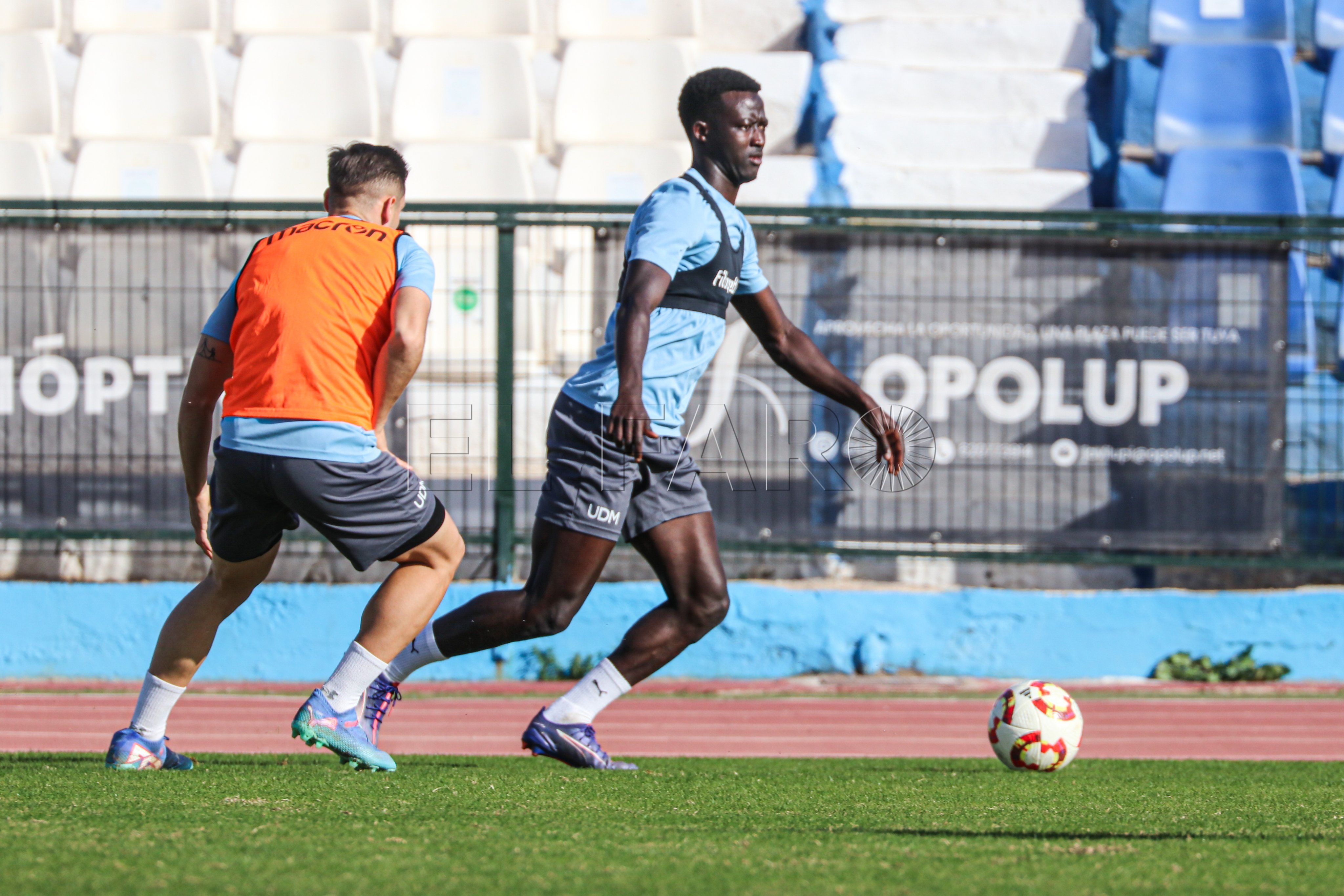 La UD Melilla cierra la cesión del senegalés Moha Bassele