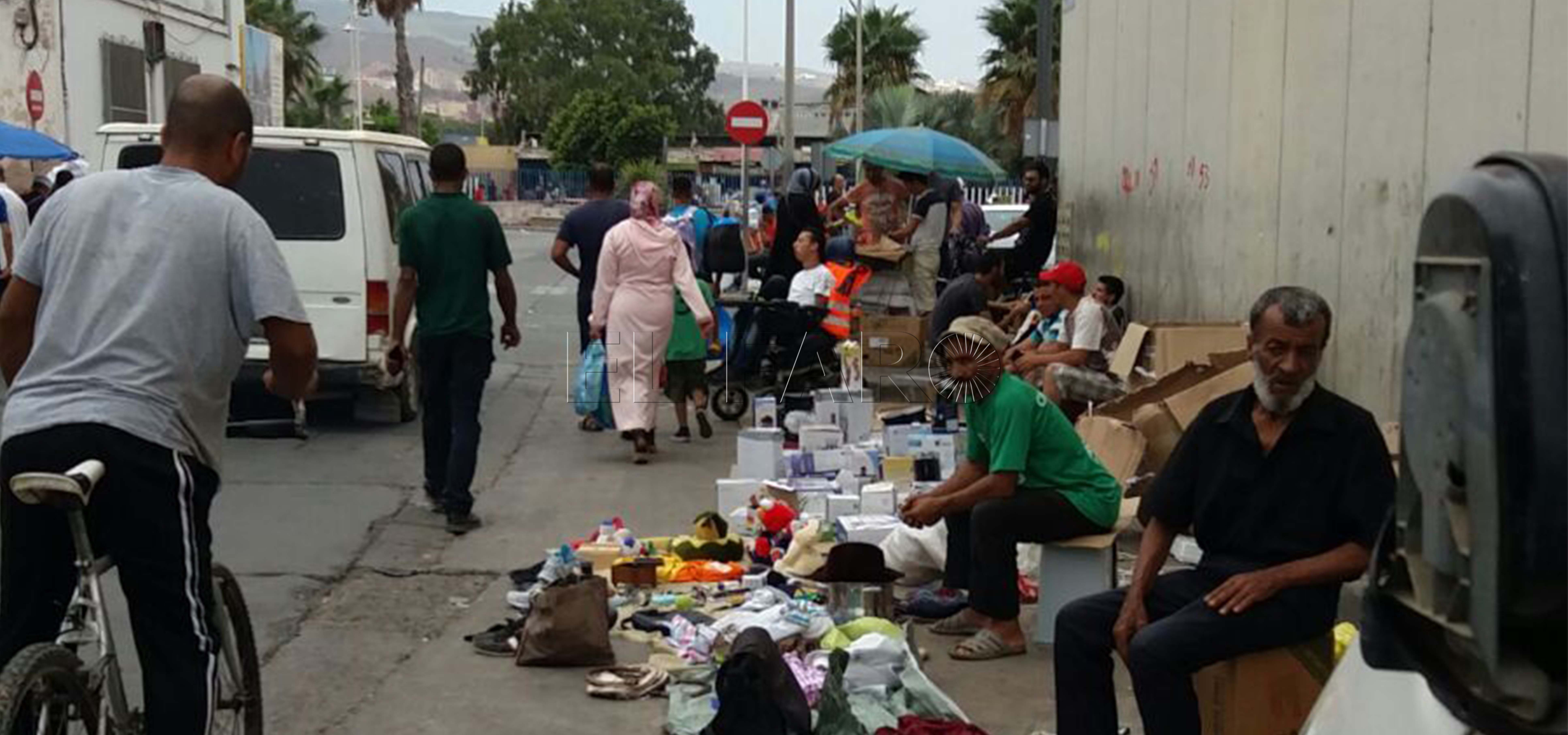 Vendedores ambulantes ilegales