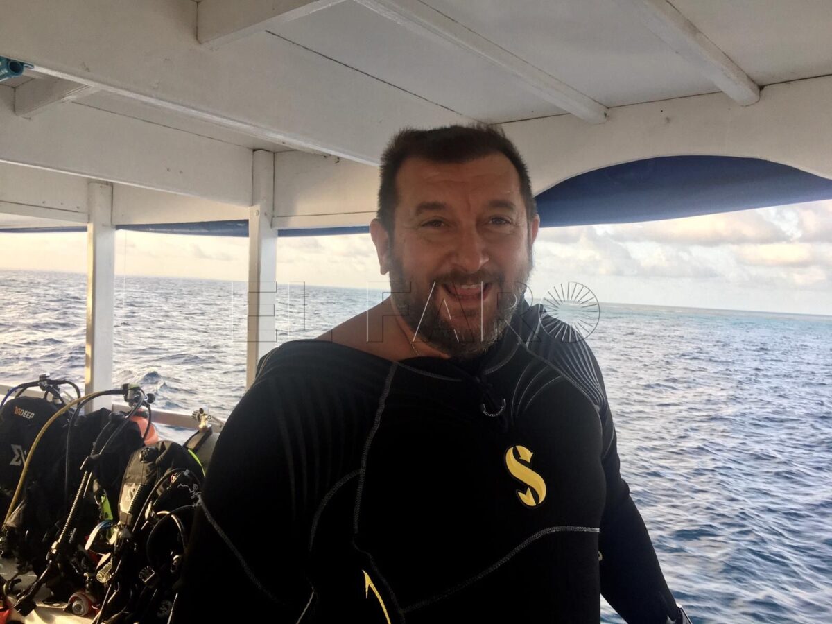 Joaquín "Kincho" Díaz: "Vamos a intentar que el submarinismo tenga más visibilidad en la ciudad"