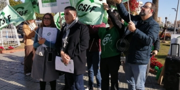 CSIF en protesta por la situación de Muface