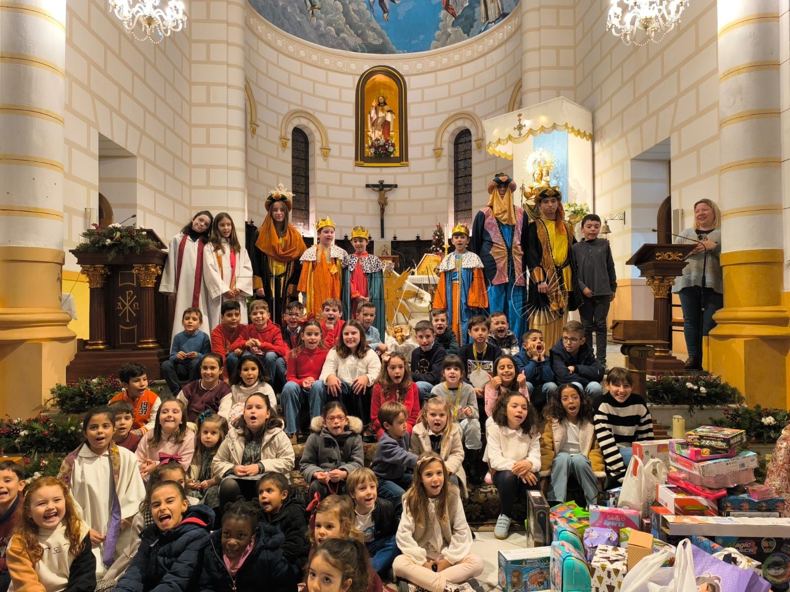 La Iglesia del Sagrado Corazón organiza una chocolatada solidaria