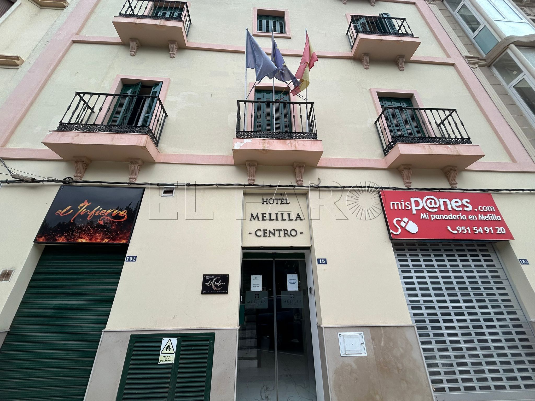 Los hoteles de Melilla, casi al completo en Navidades