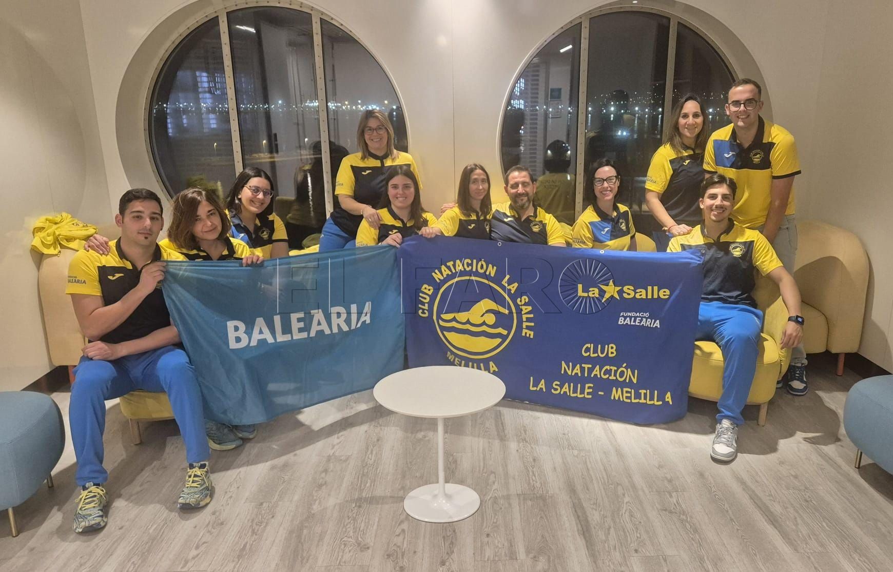 La Salle, en el Andaluz Máster de natación