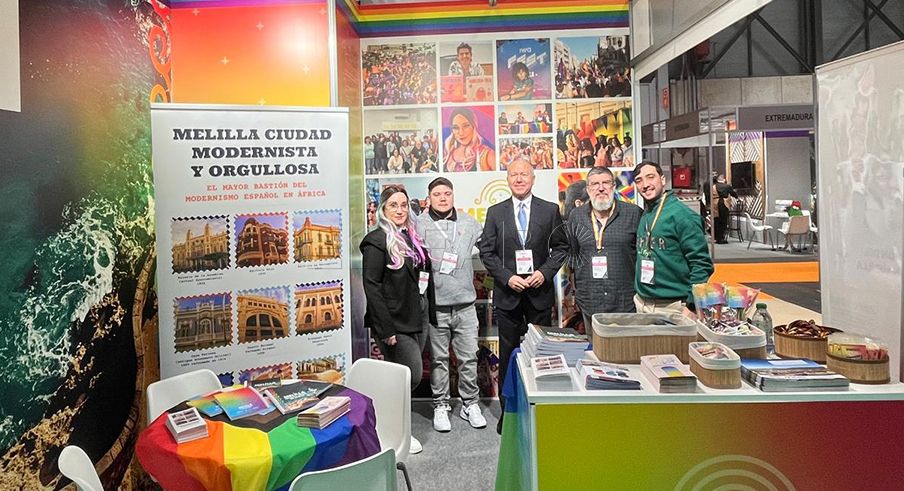 Puesto LGTB de Melilla en Fitur