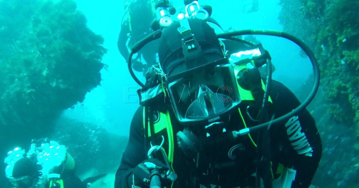Unidad de Buceo de la Armada en Cádiz