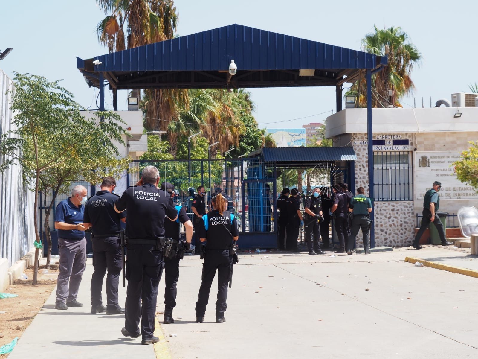 800 migrantes en Melilla