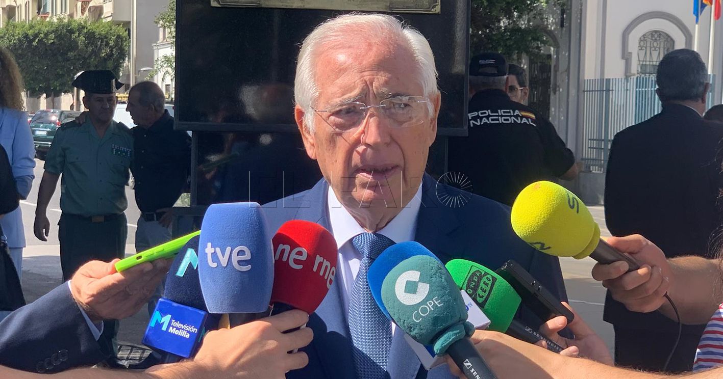 Imbroda advierte de la pérdida de soberanía por una aduana limitada