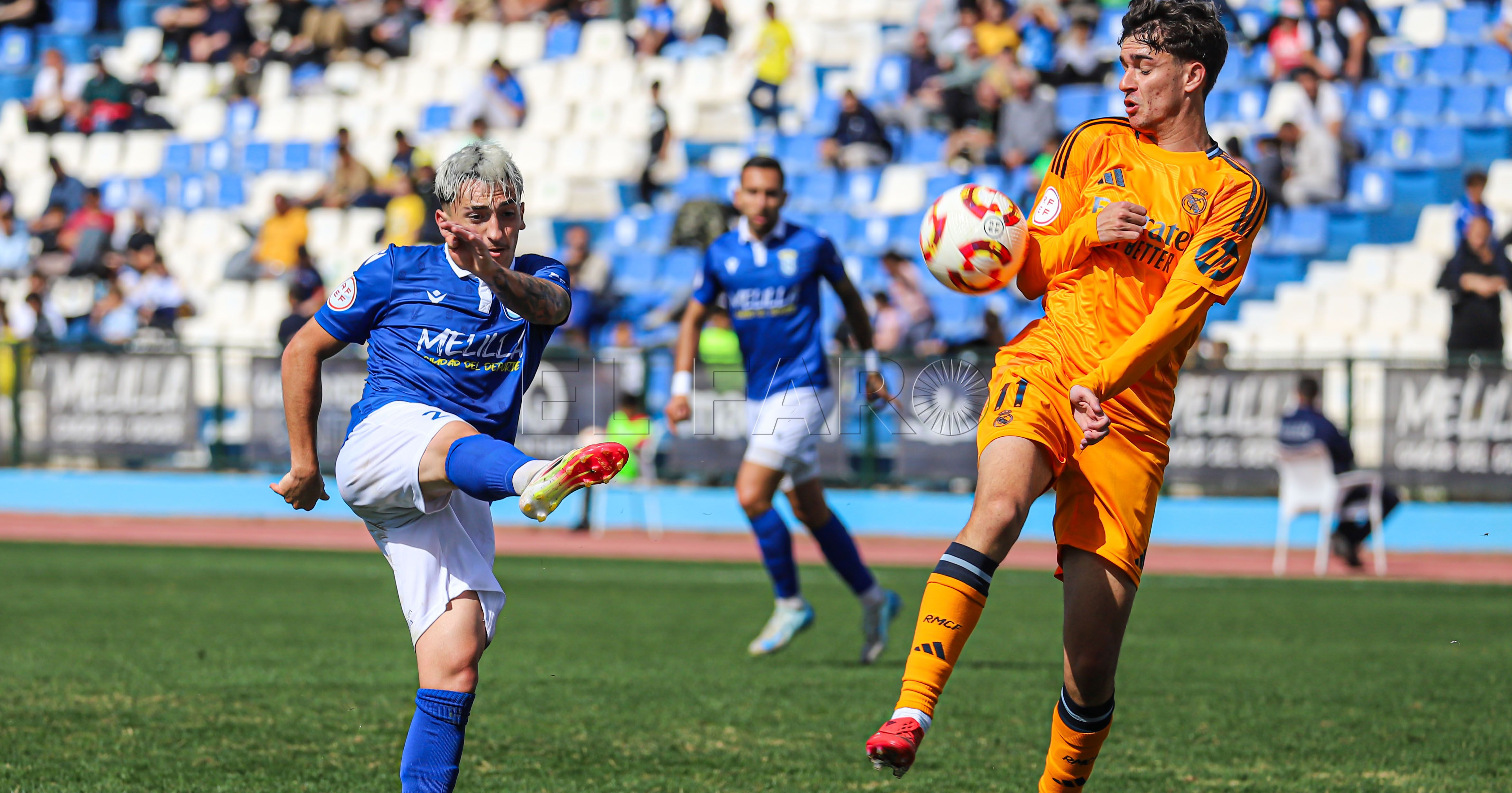 La UD Melilla se deja remontar por el Real Madrid C