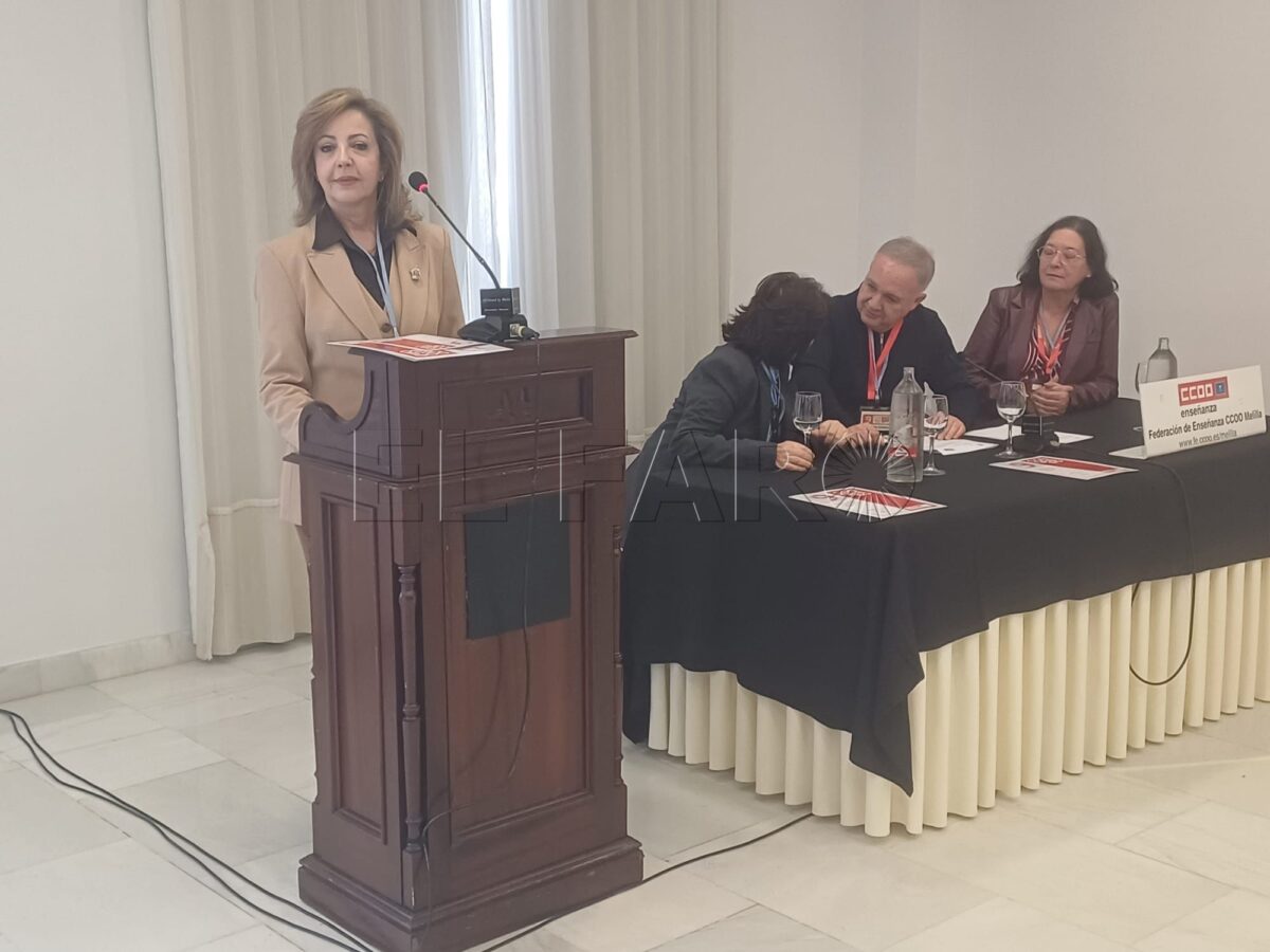 Rosana García, nueva secretaria general de CCOO Enseñanza Melilla