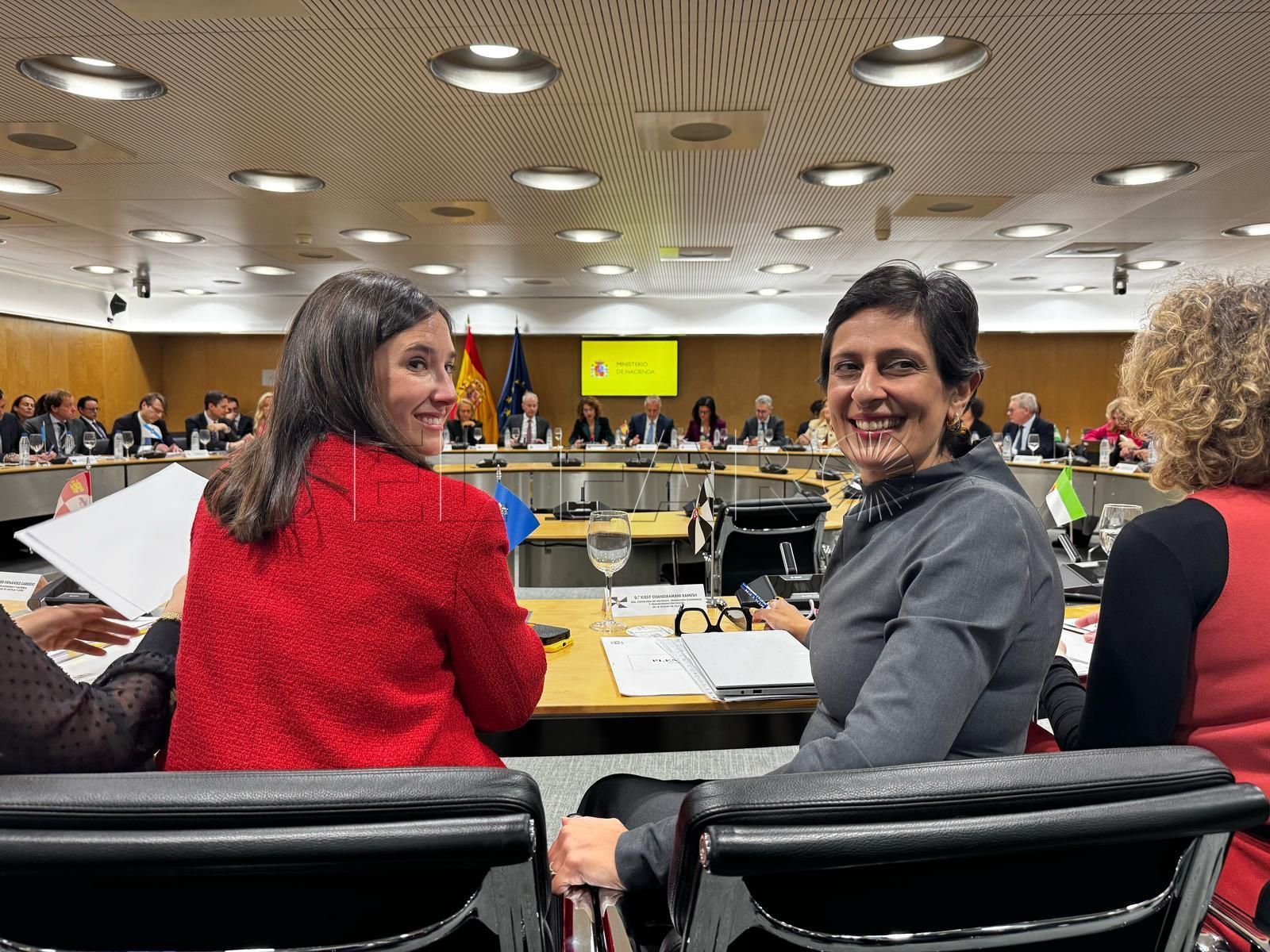 Las representantes de Ceuta y Melilla
