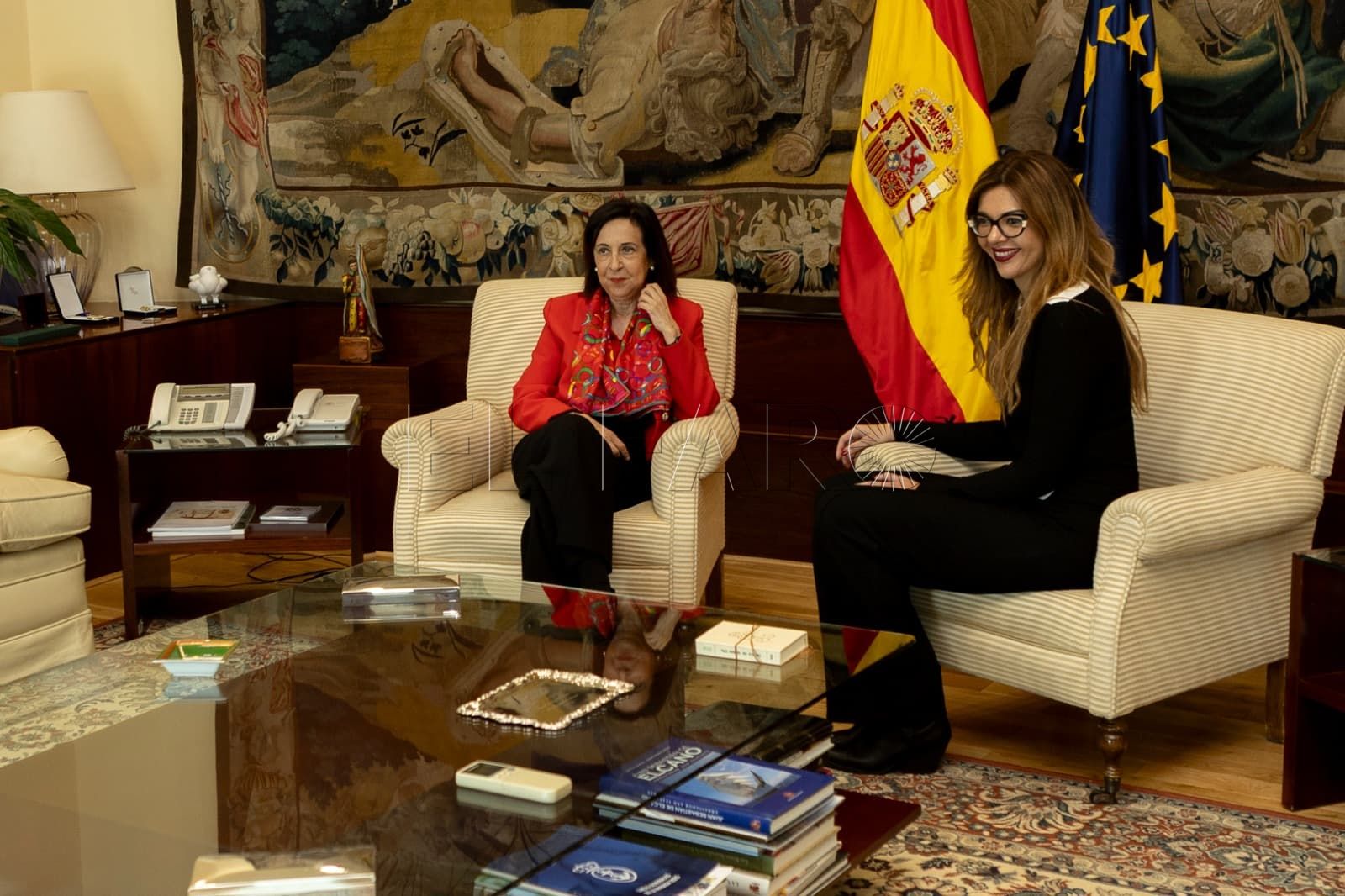 Reunión en el Ministerio de Defensa