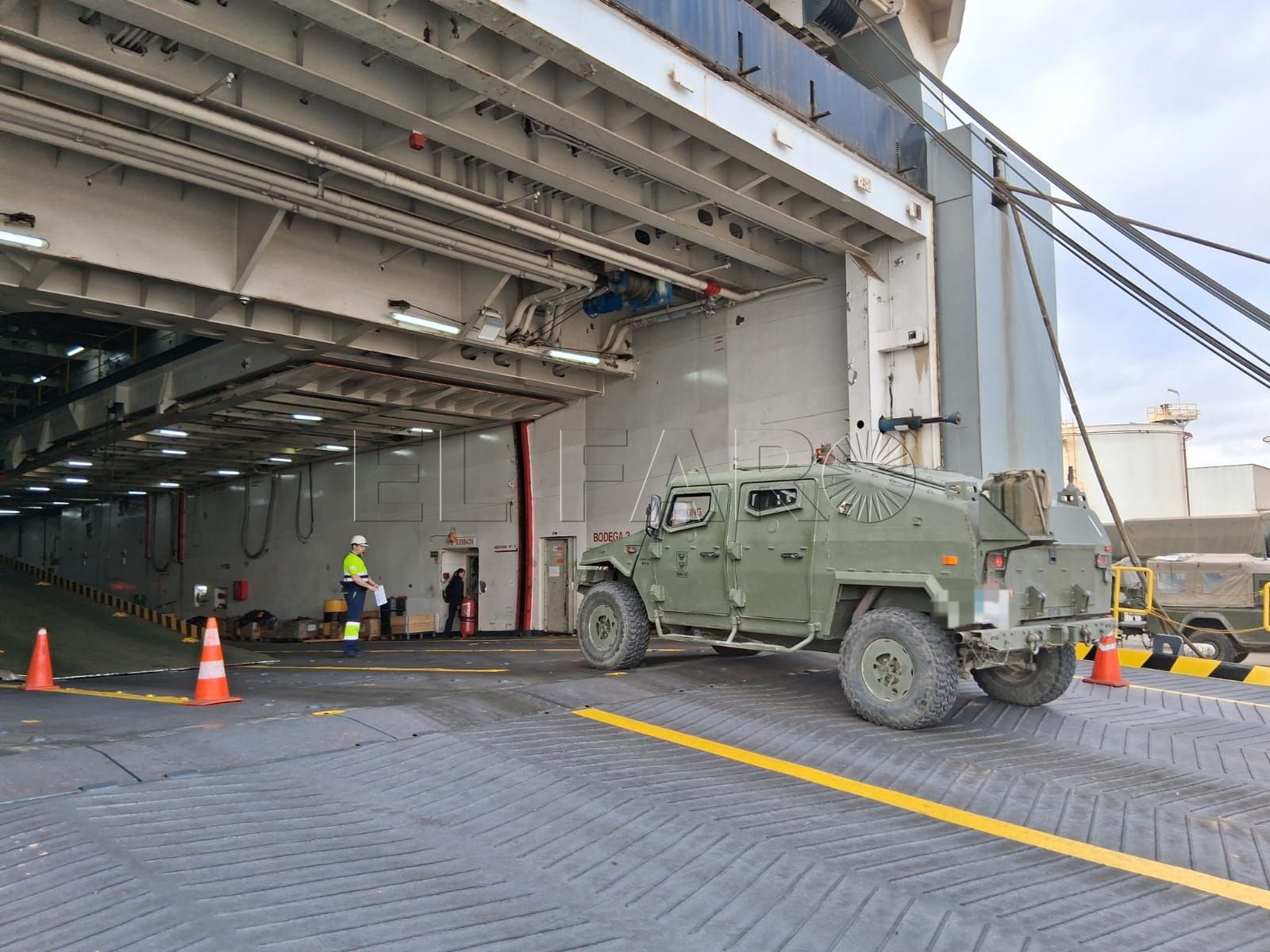 Embarque de vehículos