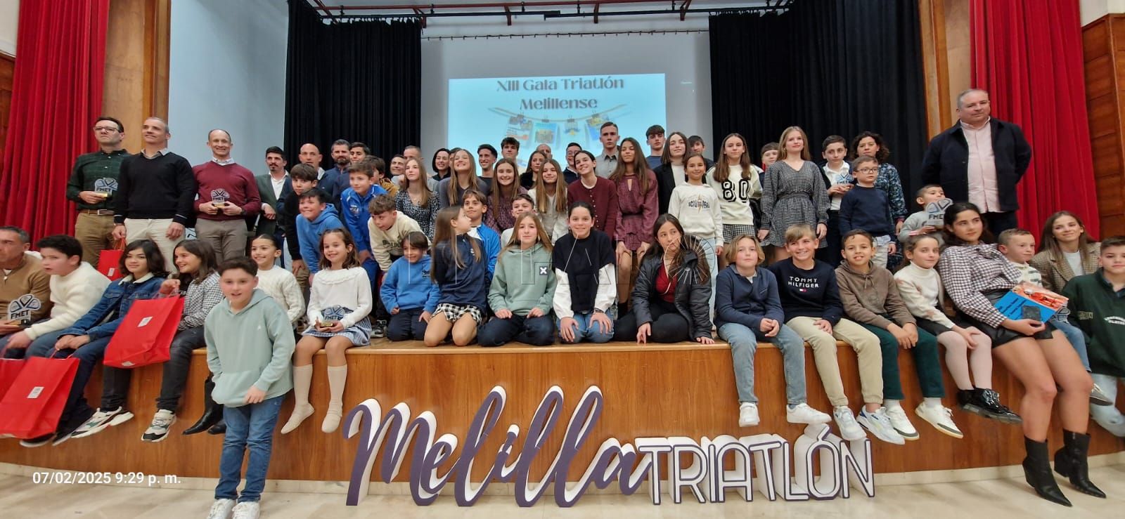 El triatlón melillense cierra su año con la Gala de los Campeones 2024