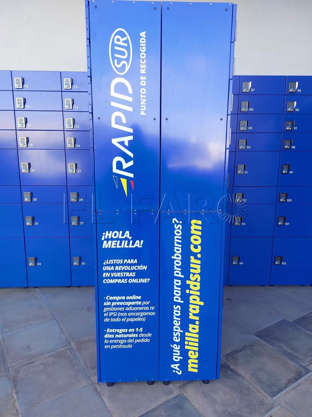 RapidSur, el servicio que equipara a Melilla con la península en compra online